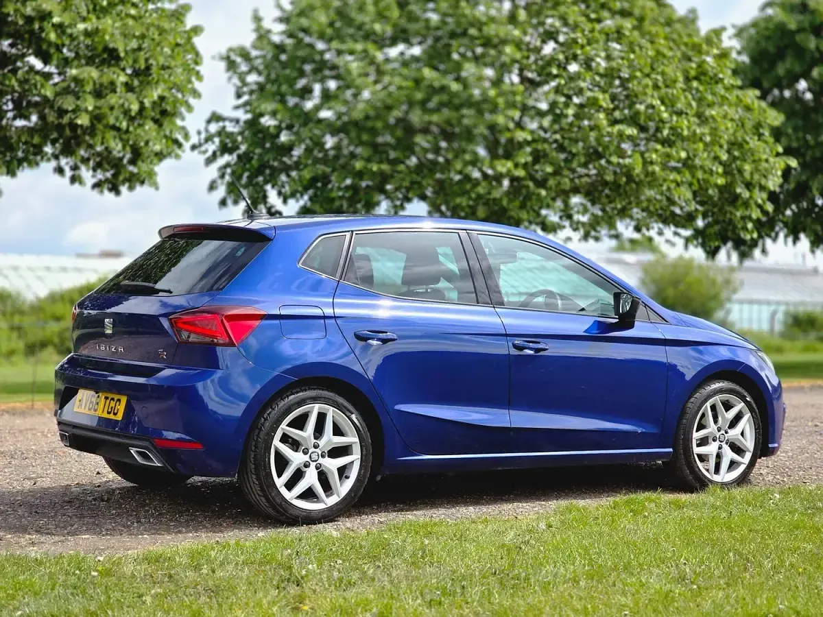 Used Seat Ibiza FR 115 HP (84 kW) 2018 Blue Hatchback