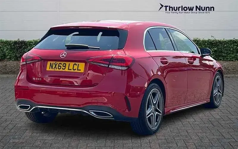 Used Mercedes A180 Executive 136 HP (100 kW) 2019 Red Hatchback