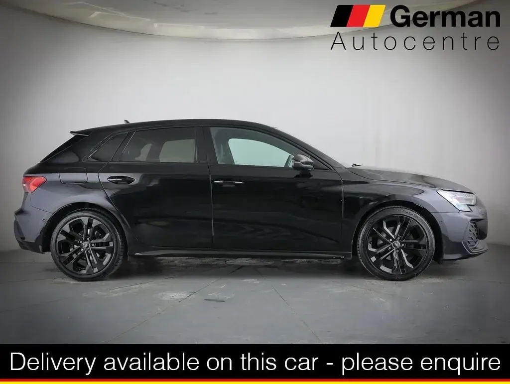 Used Audi A3 Sportback S-Line 150 HP (110 kW) 2024 Black Hatchback
