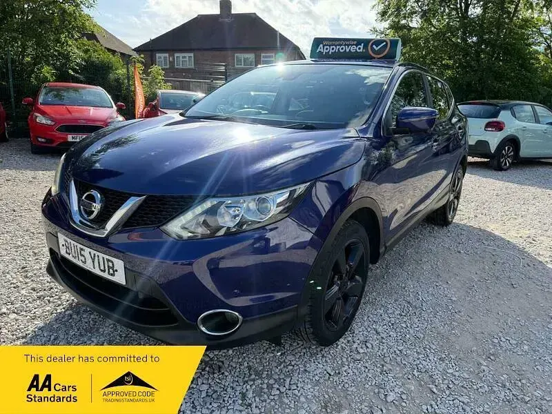 Used Nissan Qashqai N-TEC 110 HP (80 kW) 2015 Blue SUV