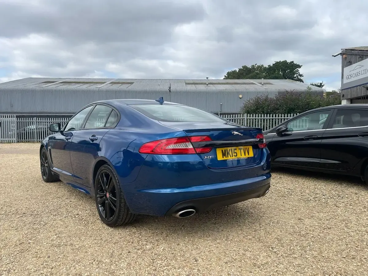 Used Jaguar XF R-Sport 2015 Blue Sedan