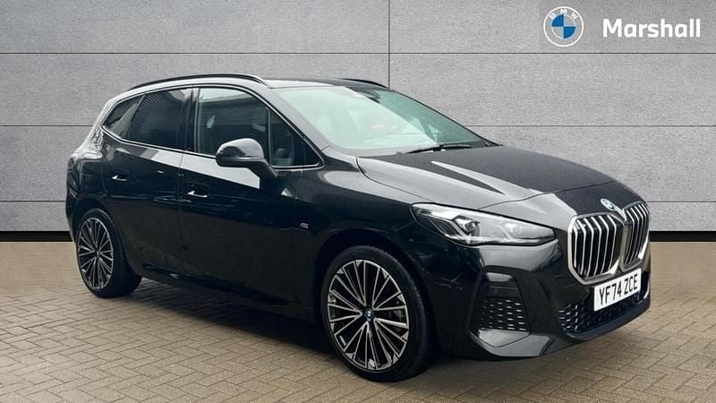 Black Used 2024 BMW 225 Active Tourer M Sport MPV | £25,900 (Fair price) - Image 1/4