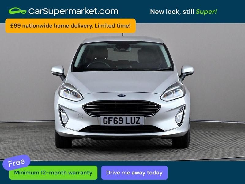 Used Ford Fiesta Titanium 2019 Silver Hatchback