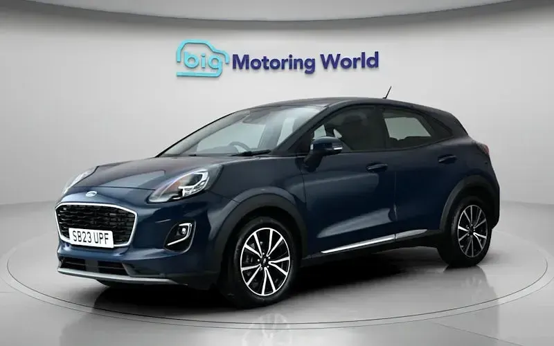 Used Ford Puma Titanium 125 HP (91 kW) 2023 Blue SUV