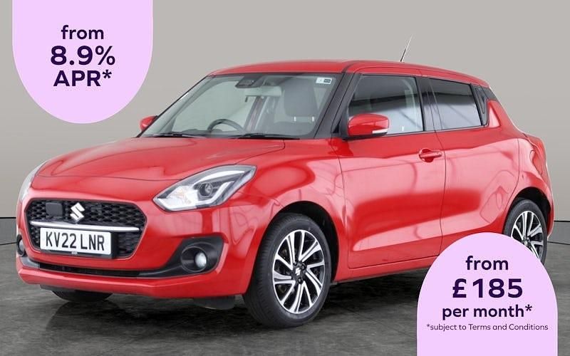 Red Used 2022 Suzuki Swift SZ5 Hatchback | £12,368 - Image 1/3