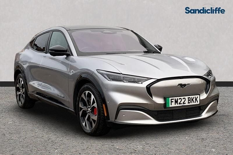 Silver Used 2022 Ford Mustang Mach-E Extended Range SUV | £28,785 (Fair price) - Image 1/4