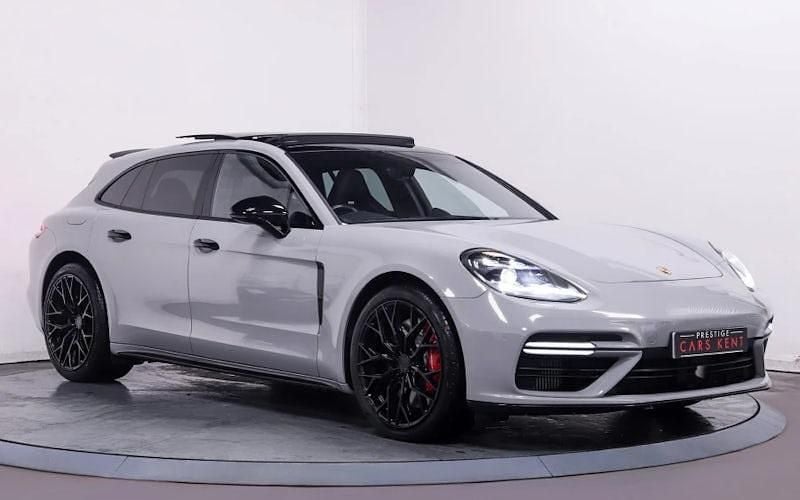 Grey Used 2019 Porsche Panamera Turbo Sport Turismo Sedan | £59,800 (Fair price) - Image 1/4