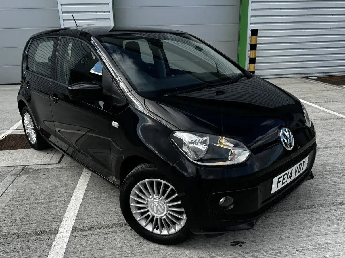 Used VW up! high up! 60 HP (44 kW) 2014 Black Hatchback