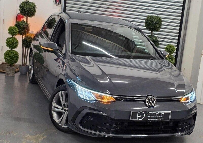 Grey Used 2021 VW Golf VIII R-line Hatchback | £18,994 (A bit pricey) - Image 1/4