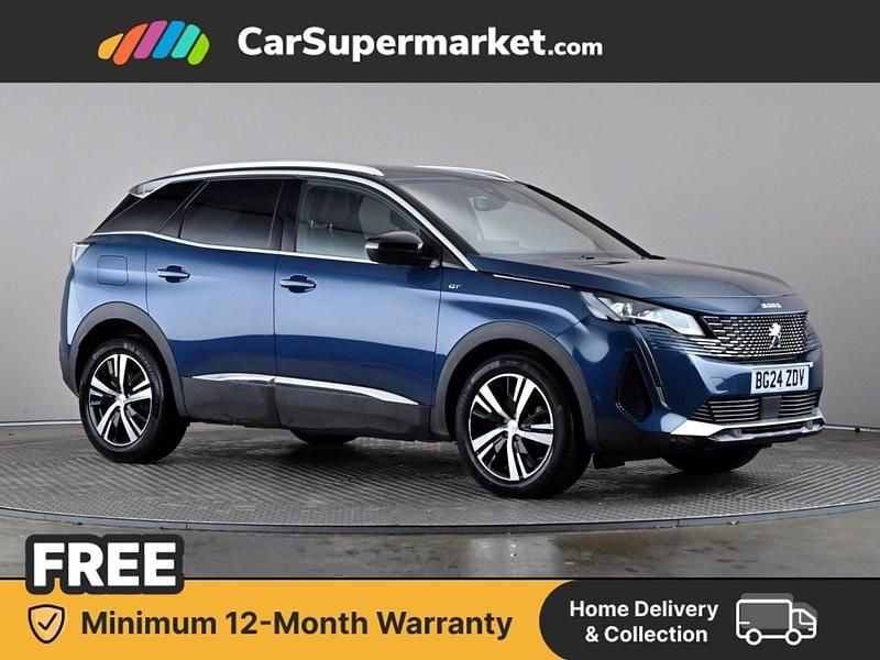 Blue Used 2024 Peugeot 3008 GTi Hatchback | £21,997 (Super price) - Image 1/4
