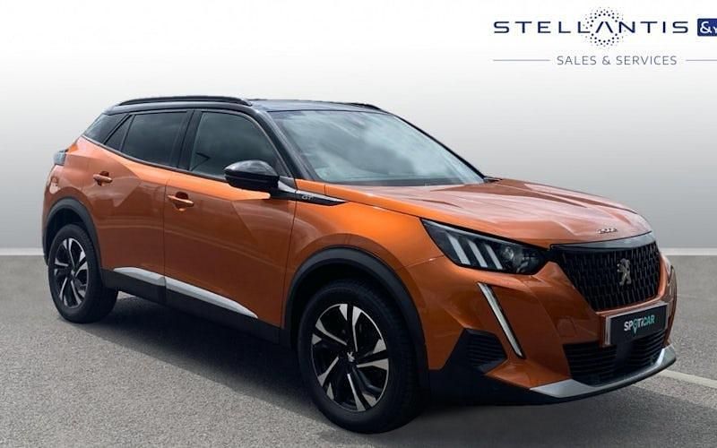 Orange Used 2023 Peugeot 2008 GTi SUV | £15,678 (Fair price) - Image 1/4