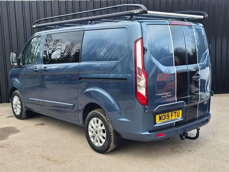 Used Ford Transit Custom Limited 170 HP (125 kW) 2019 Blue Van