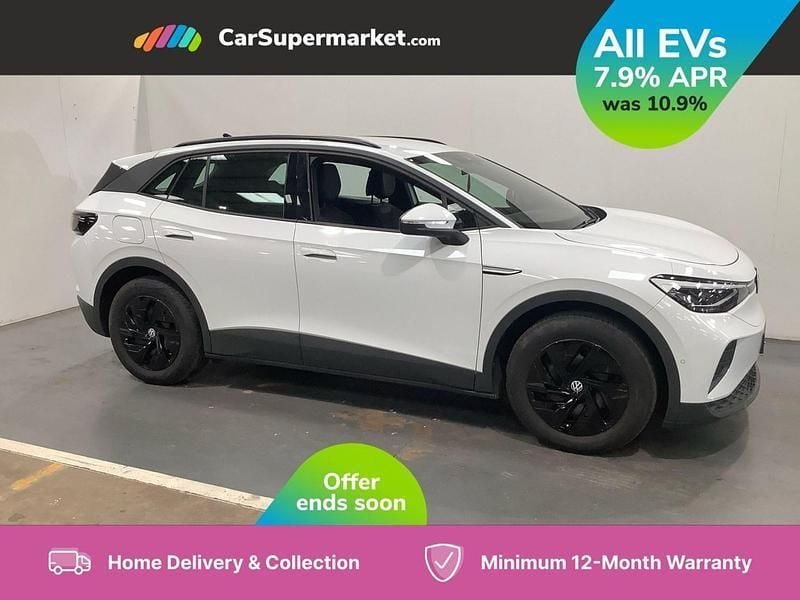 White Used 2023 VW ID.4 Pure SUV | £18,997 (Good price) - Image 1/3