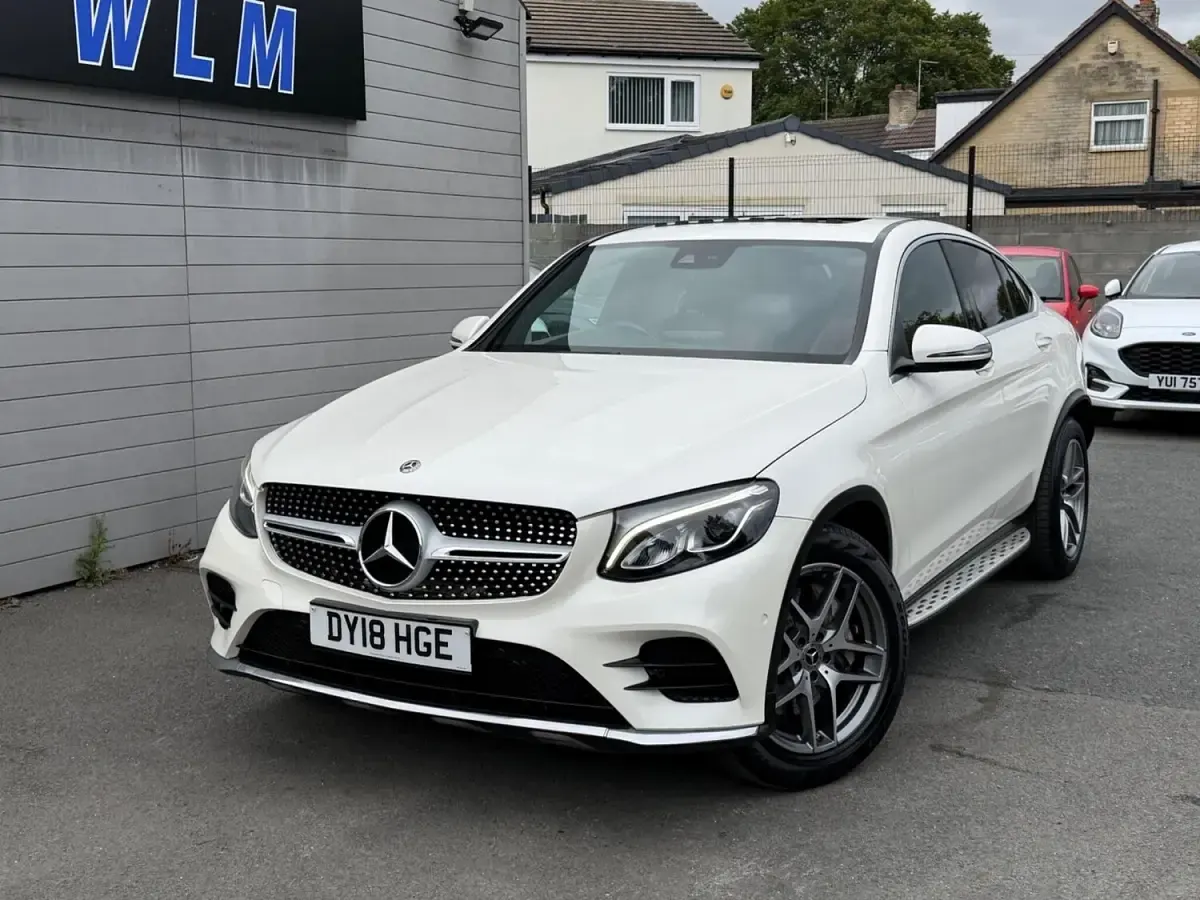 Used Mercedes GLC350 AMG line 2018 White SUV
