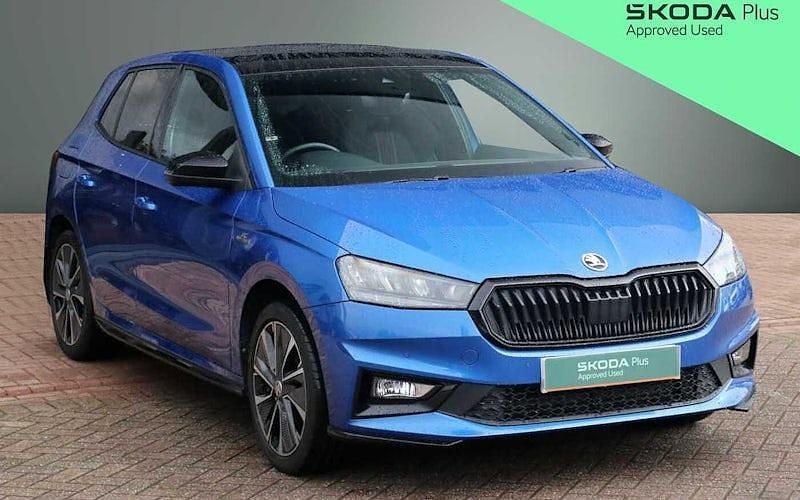 Blue Used 2022 Skoda Fabia Monte Carlo Hatchback | £14,657 (Fair price) - Image 1/4