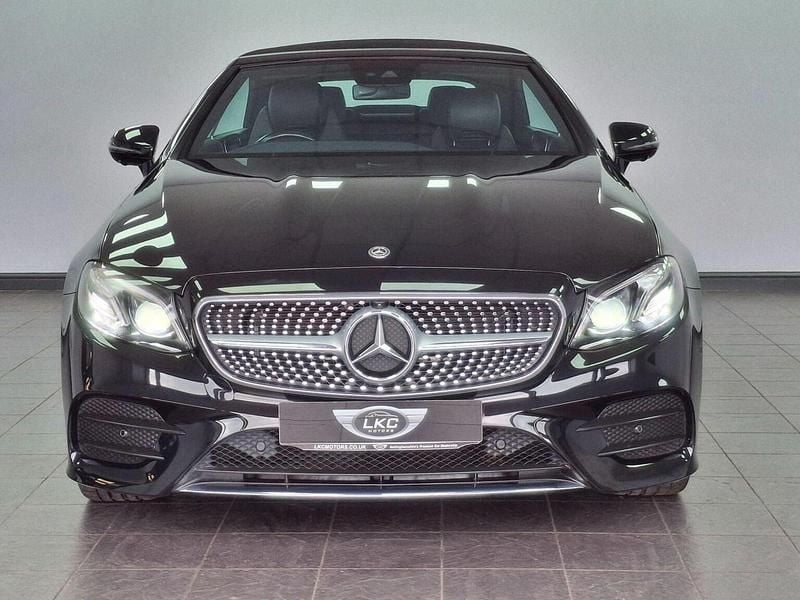 Used Mercedes E400 AMG line 2021 Black Cabriolet