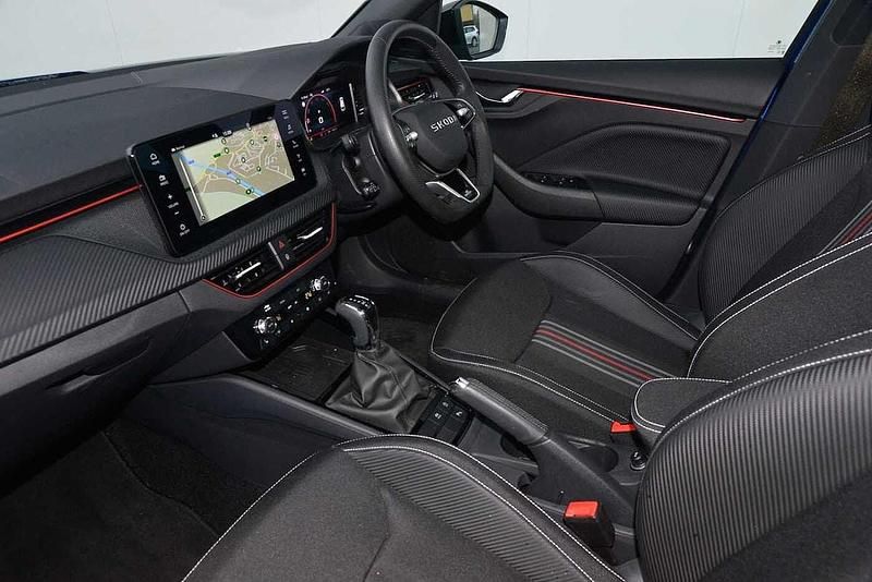 Used Skoda Kamiq Monte Carlo 113 HP (83 kW) 2025 Race blue metallic SUV