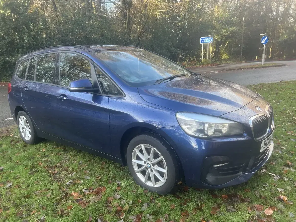 Used BMW 218 Gran Tourer 2018 Blue MPV