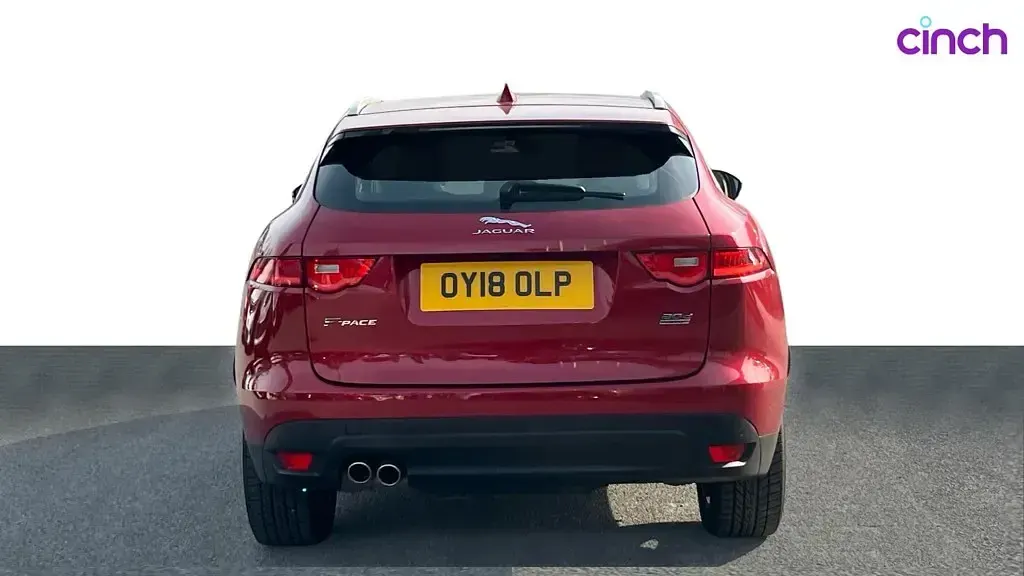 Used Jaguar F-Pace Portfolio 180 HP (132 kW) 2018 Red SUV