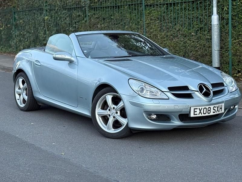 Silver Used 2008 Mercedes SLK200 Cabriolet | £3,295 (Super price) - Image 1/4