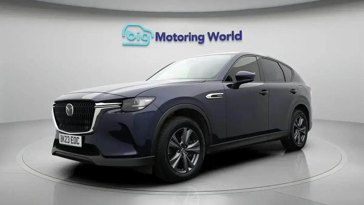 Used Mazda CX-60 Exclusive-Line 328 HP (241 kW) 2023 Blue SUV