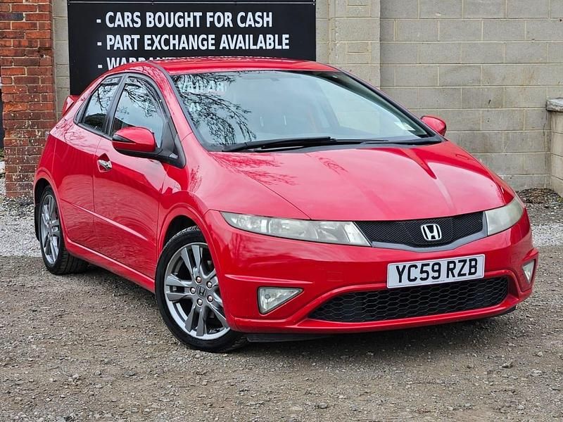 Used Honda Civic SI 2009 Red Hatchback