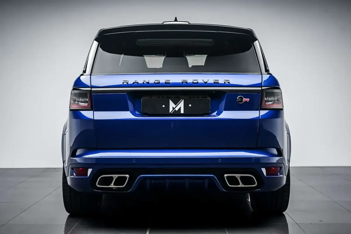 Used Land Rover Range Rover Sport SVR 575 HP (422 kW) 2019 Blue SUV