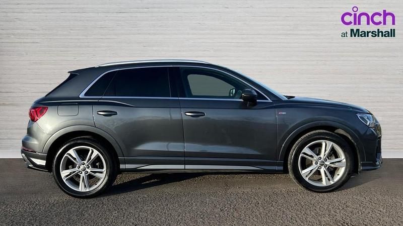 Begagnad Audi Q3 S-Line 150 HK (110 kW) 2019 Grå SUV