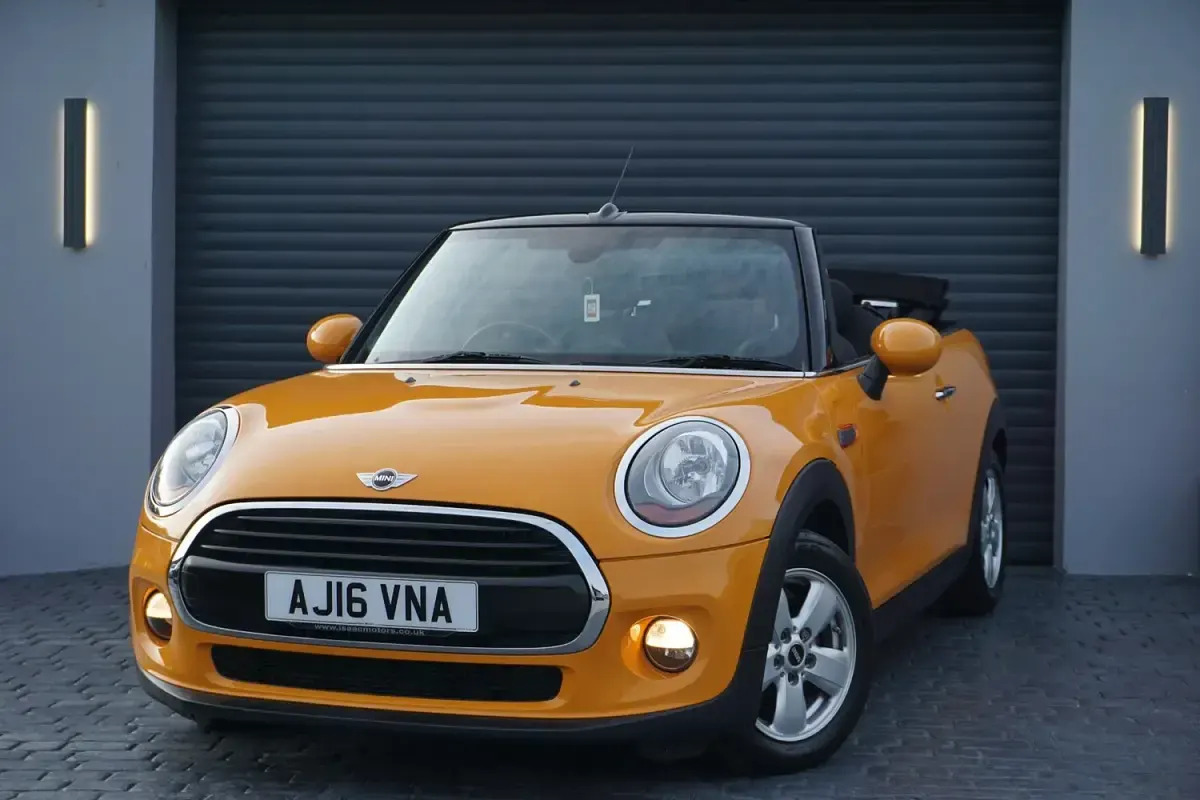 Used Mini Cooper Cabriolet 2016 Orange Cabriolet