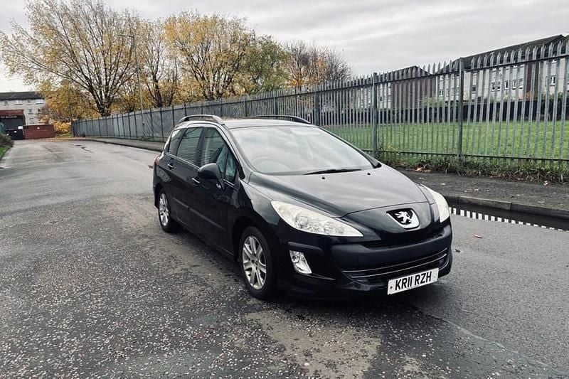 Black Used 2011 Peugeot 308 S Estate | £2,750 (Fair price) - Image 1/1