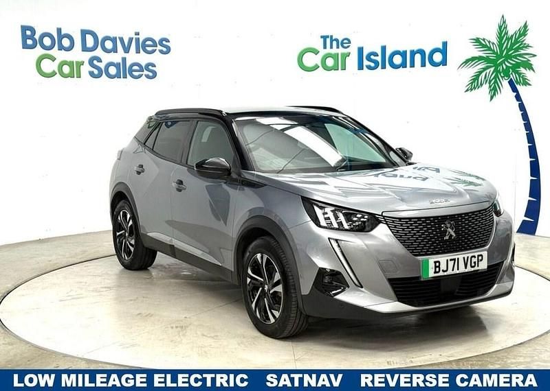 Grey Used 2021 Peugeot e-2008 GT SUV | £13,500 (Fair price) - Image 1/4