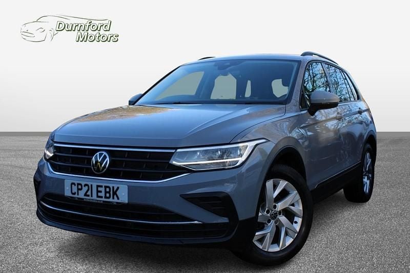 Grey Used 2021 VW Tiguan Life SUV | £16,795 (Fair price) - Image 1/4