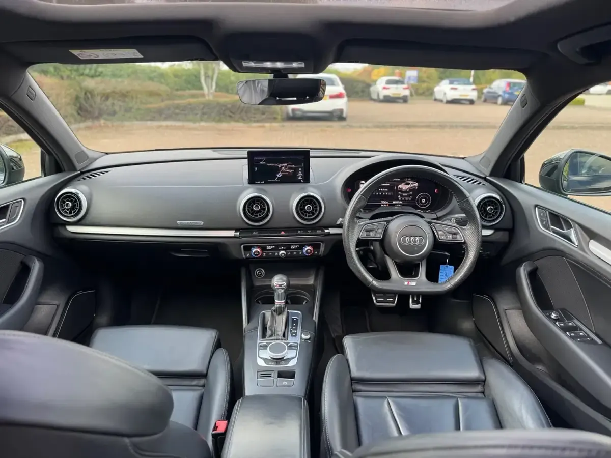 Used Audi S3 Black Edition 2017 Black Sedan