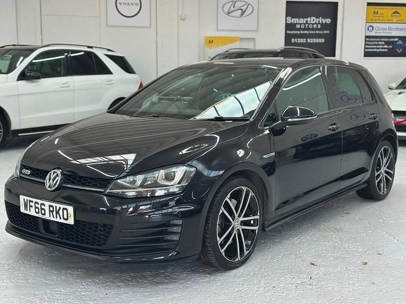 Black Used 2016 VW Golf VII GTD Hatchback | £13,495 (Fair price) - Image 1/4