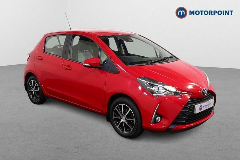 Used Toyota Yaris 2019 Red Hatchback