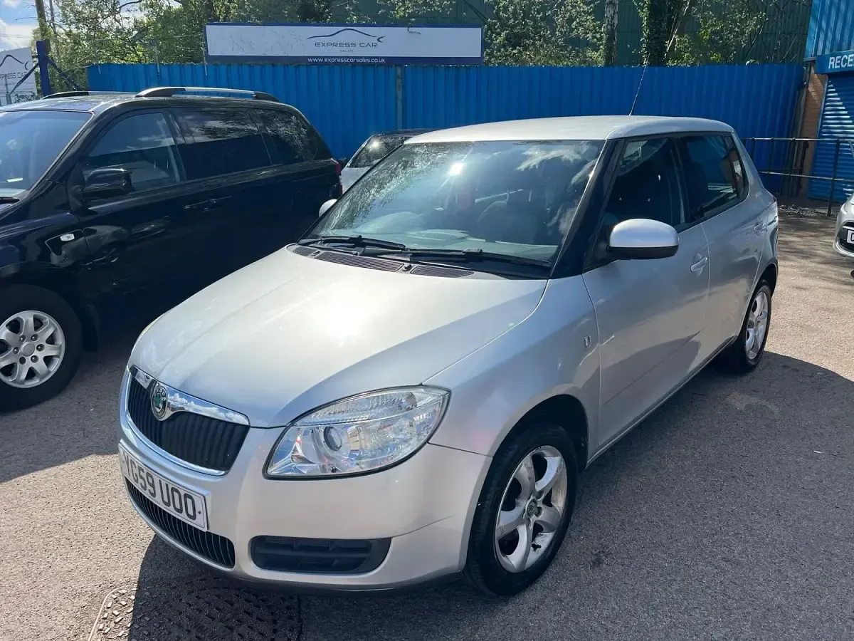 Usado Skoda Fabia 2009 Prateado Citadino