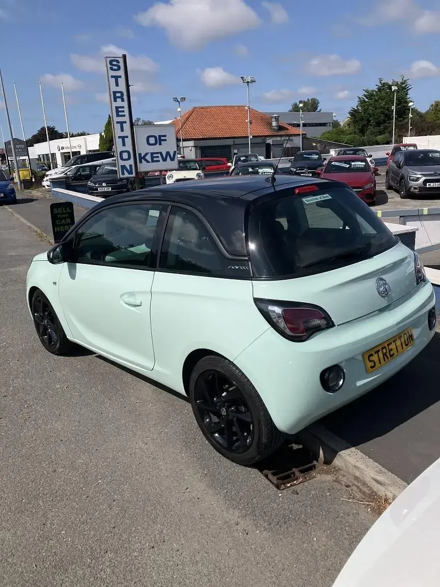 Used Vauxhall Adam 70 HP (51 kW) 2017 Green Hatchback