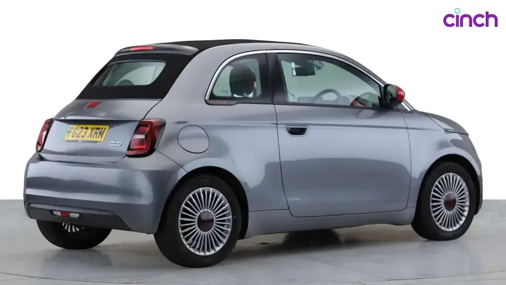 Used Fiat 500e Red 2023 Cabriolet