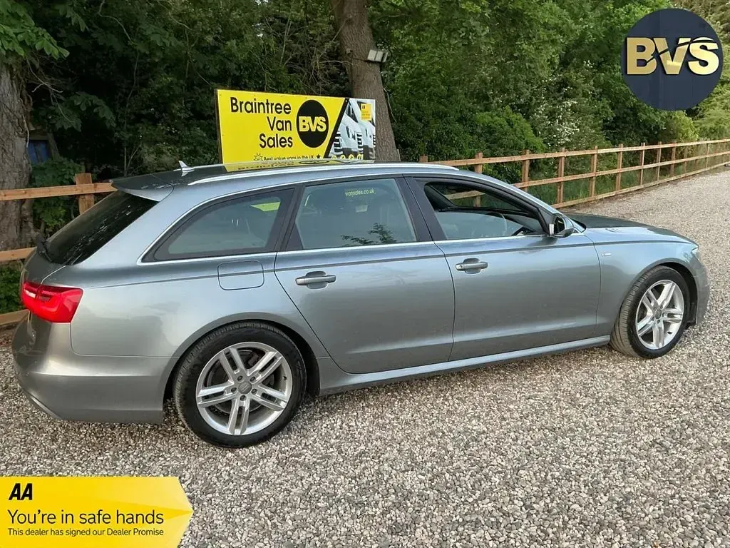 Używany Audi A6 S-Line 177 KM (130 kW) 2012 Szary Kombi