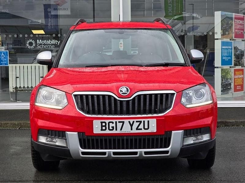 Used Skoda Yeti Outdoor SE L 2017 Red SUV