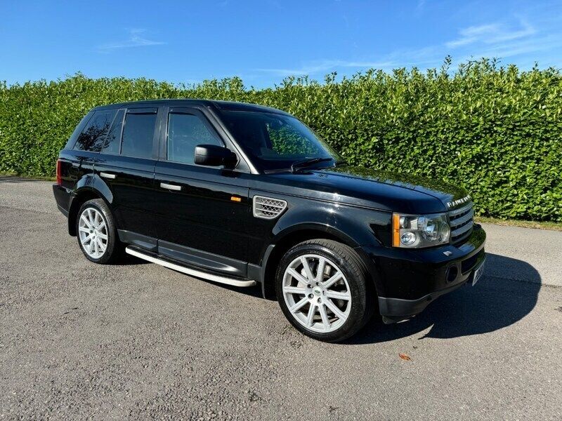 Black Used 2008 Land Rover Range Rover Sport SUV | £3,495 (Fair price) - Image 1/4