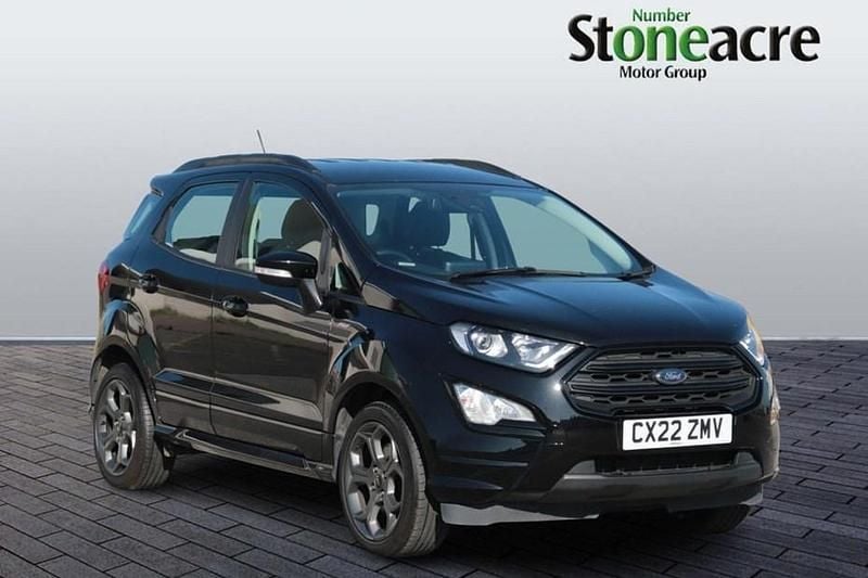Black Used 2022 Ford Ecosport ST-Line SUV | £11,995 (Fair price) - Image 1/1