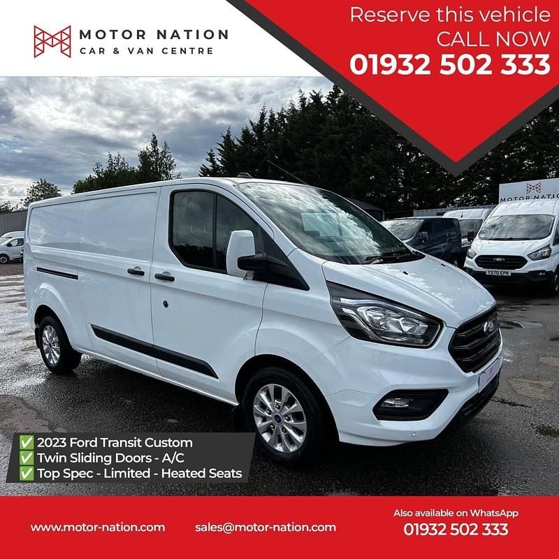 White Used 2023 Ford Transit Custom Trend Van | £15,995 (Good price) - Image 1/4
