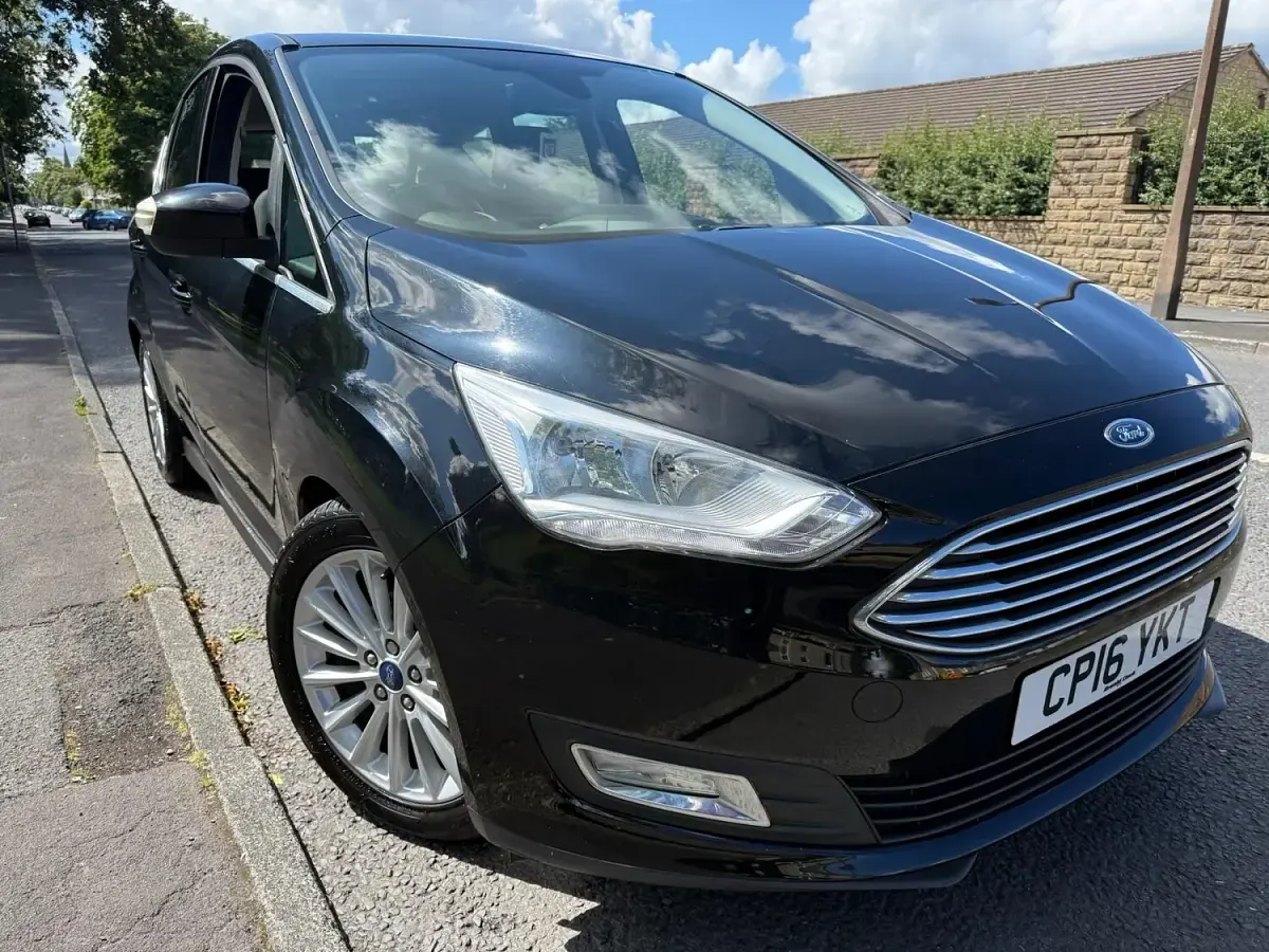 Used Ford C-MAX Titanium 120 HP (88 kW) 2016 Black MPV
