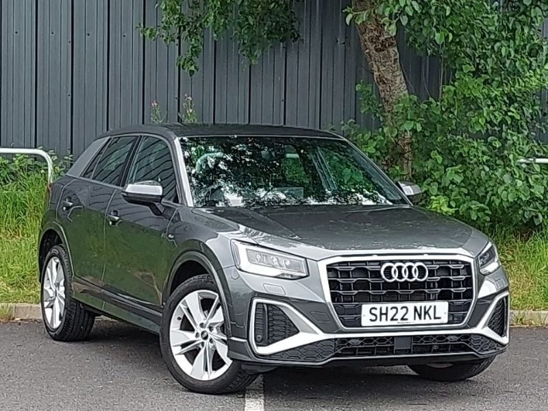 Grey Used 2022 Audi Q2 S-Line SUV | £24,498 (Fair price) - Image 1/4