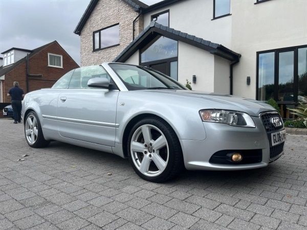 Silver Used 2006 Audi A4 Cabriolet S-Line Cabriolet | £8,950 - Image 1/1