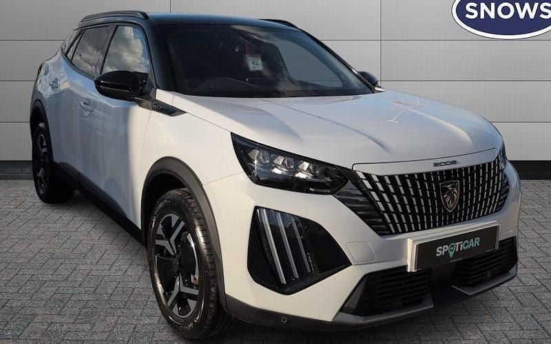 White Used 2024 Peugeot 2008 GTi SUV | £19,395 (Fair price) - Image 1/4