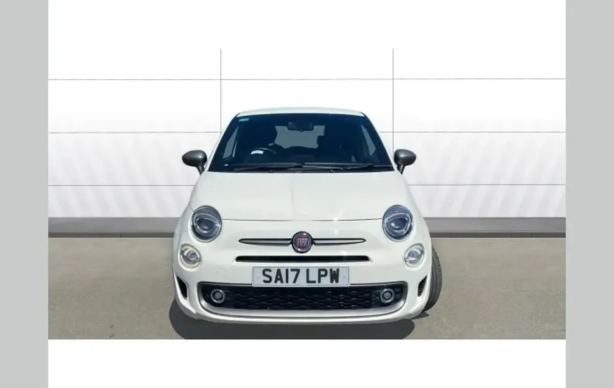Used Fiat 500 S 68 HP (50 kW) 2017 White Hatchback