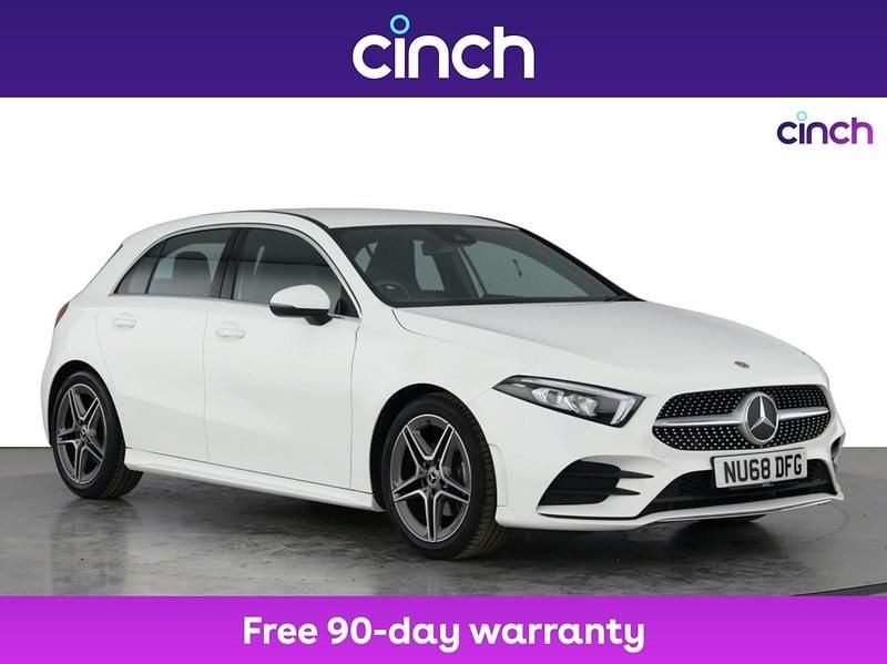 White Used 2018 Mercedes A200 AMG line Hatchback | £16,149 (Fair price) - Image 1/3