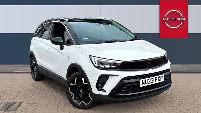 Used Vauxhall Crossland Ultimate 110 HP (80 kW) 2023 White SUV